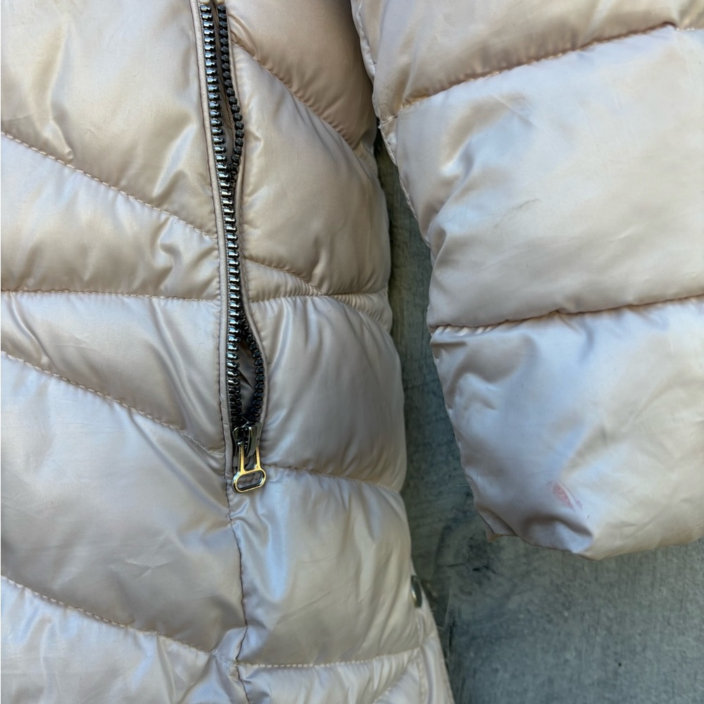 Marc New York Andrew Marc Coat with Hood in a Creamy Beige M - Picture 6 of 10